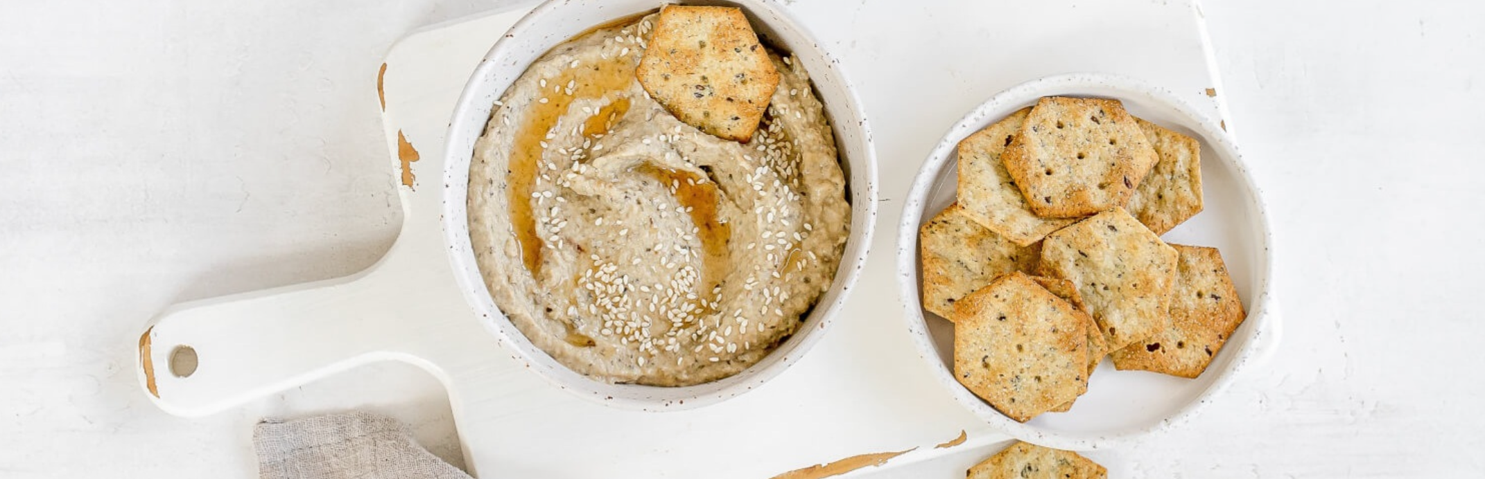 Miso Tahini Eggplant Dip