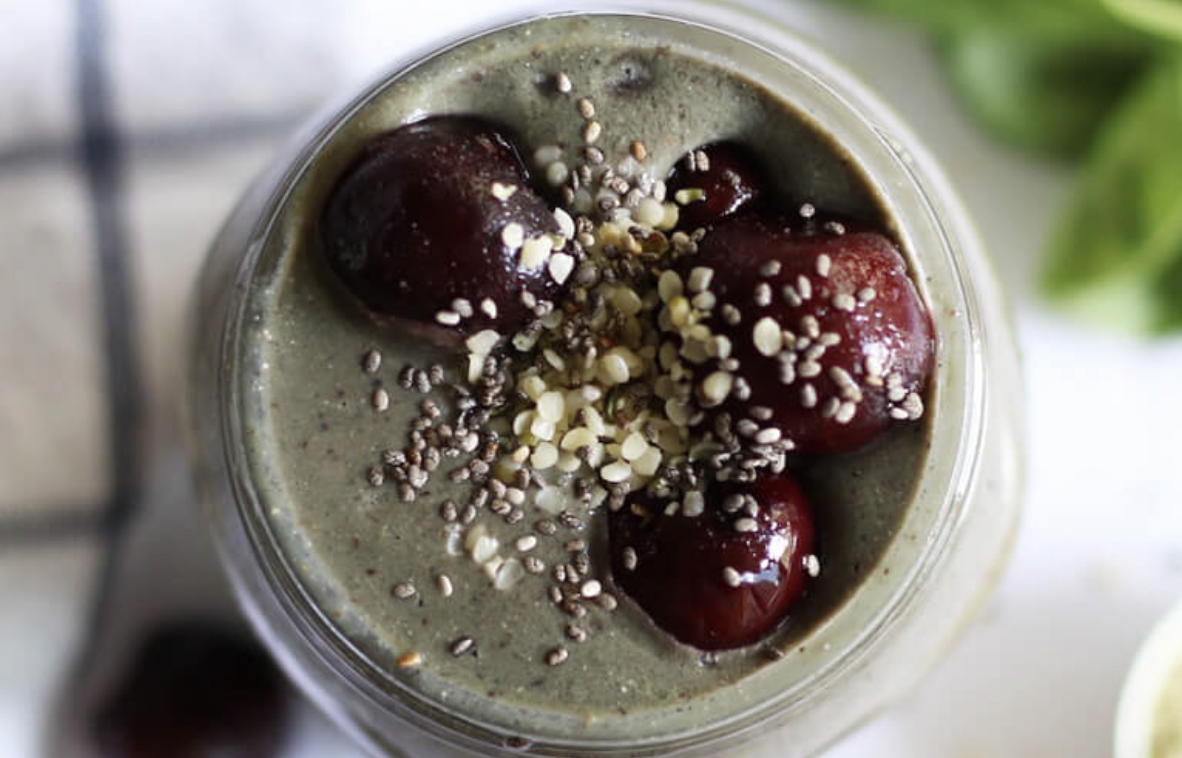 Cherry Blaster Green Smoothie