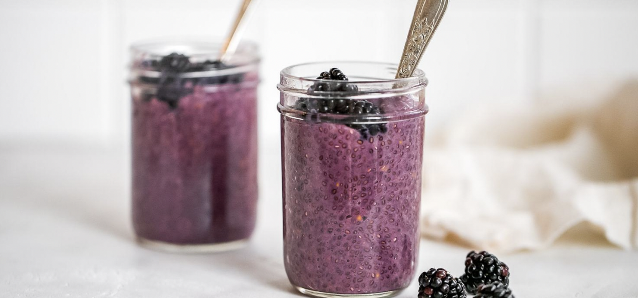 Blackberry Chia Pudding