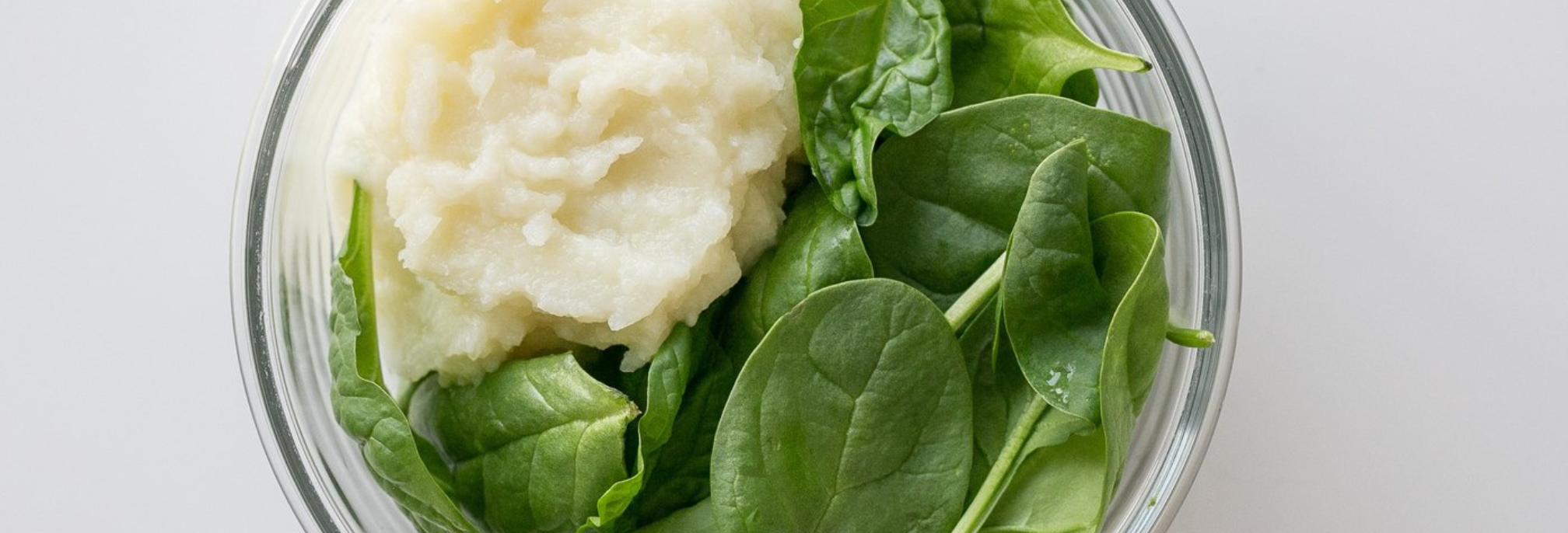 Mashed Cauliflower & Spinach