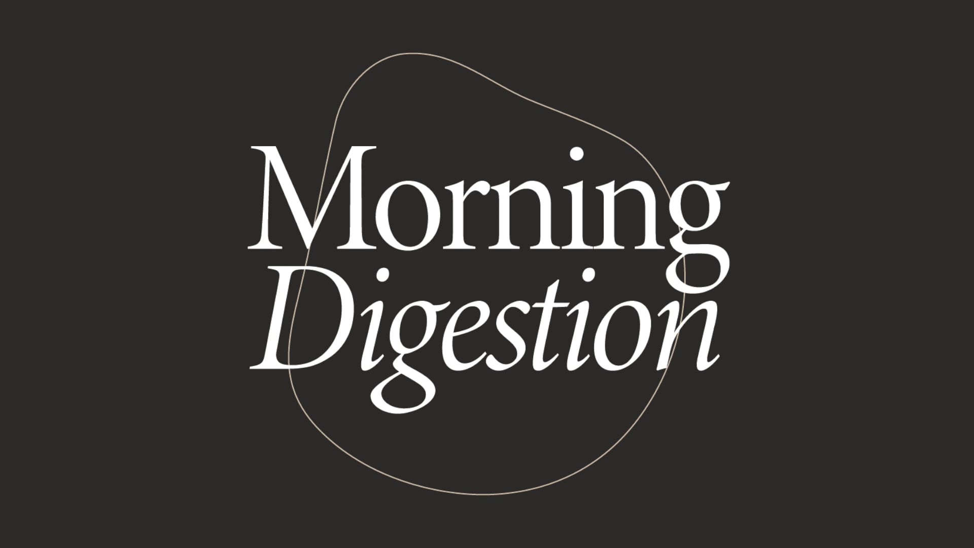 Sunday: Breathwork: Morning Digestion
