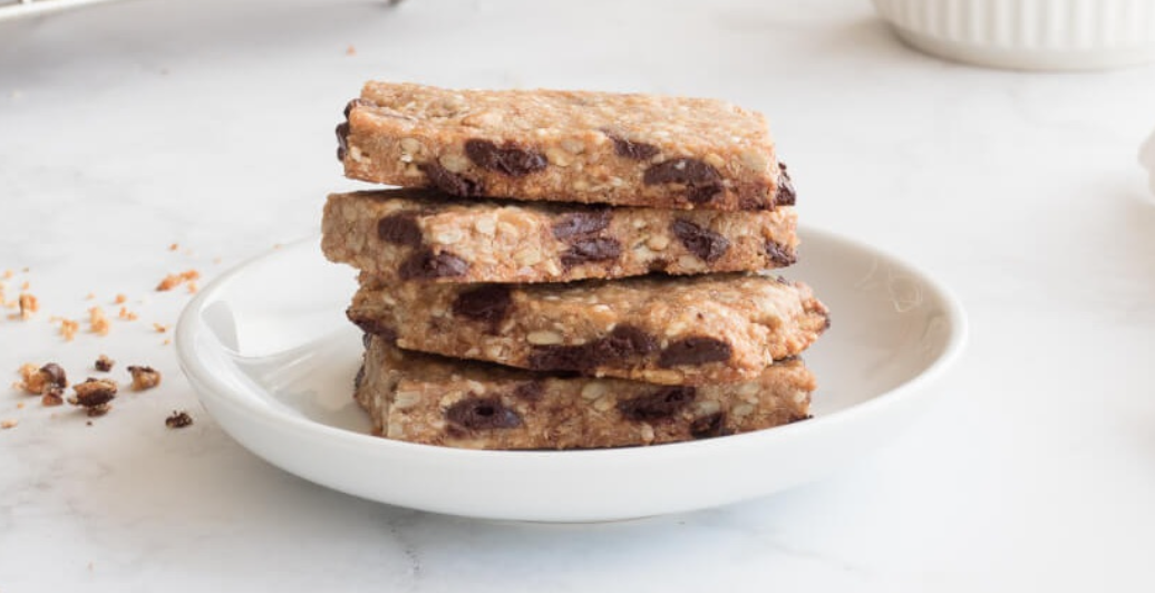 Sunflower & Sesame Seed Bars with Dark Chocolate