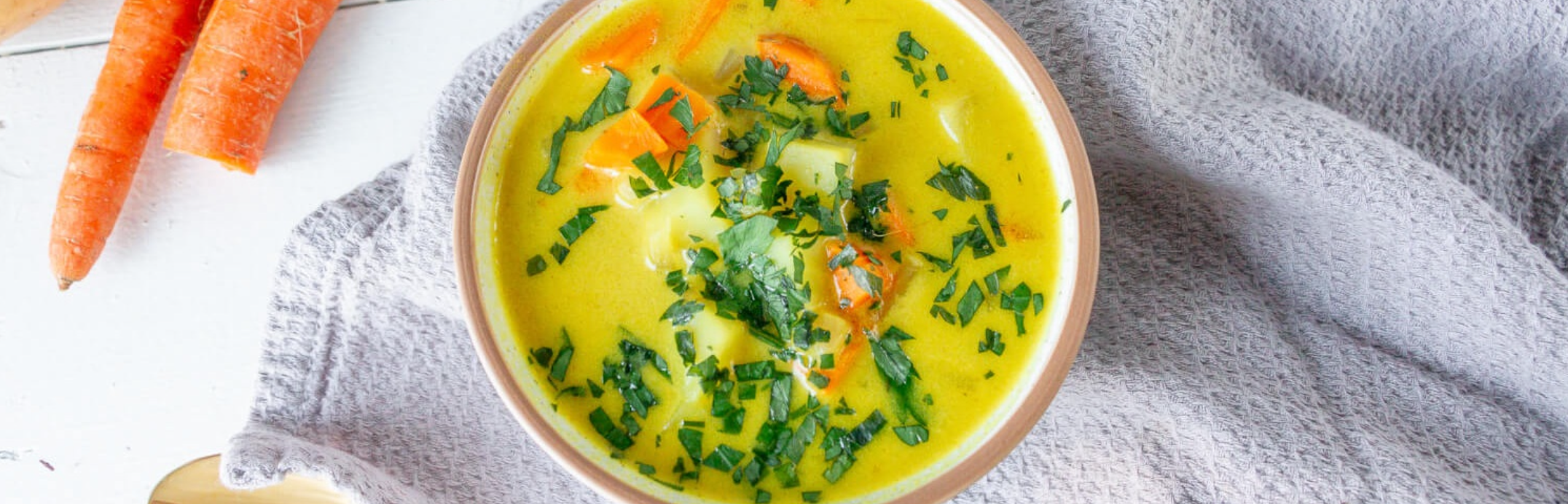 One Pot Potato & Carrot Soup