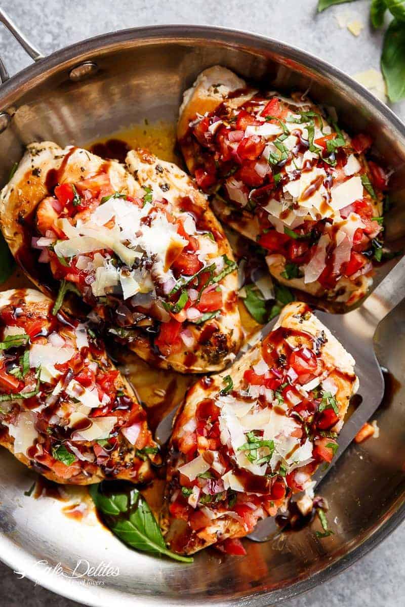 Grilled Bruschetta Chicken