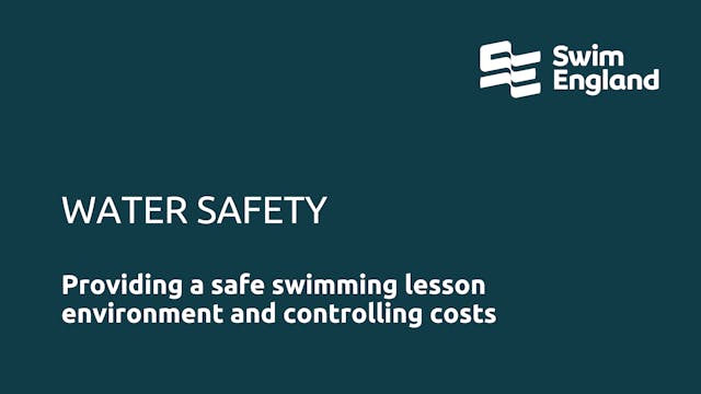 Providing a safe swimming lesson envi...