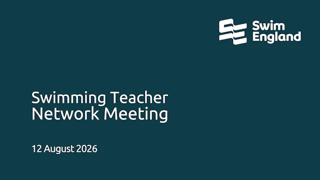 Swimming Teacher Network - 12 August ...