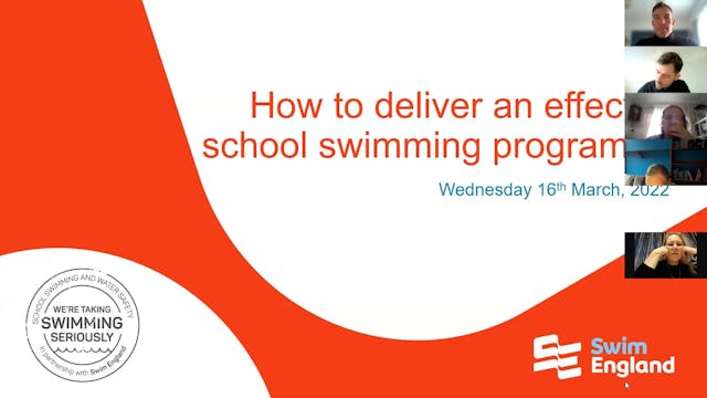 How to deliver an effective school sw...