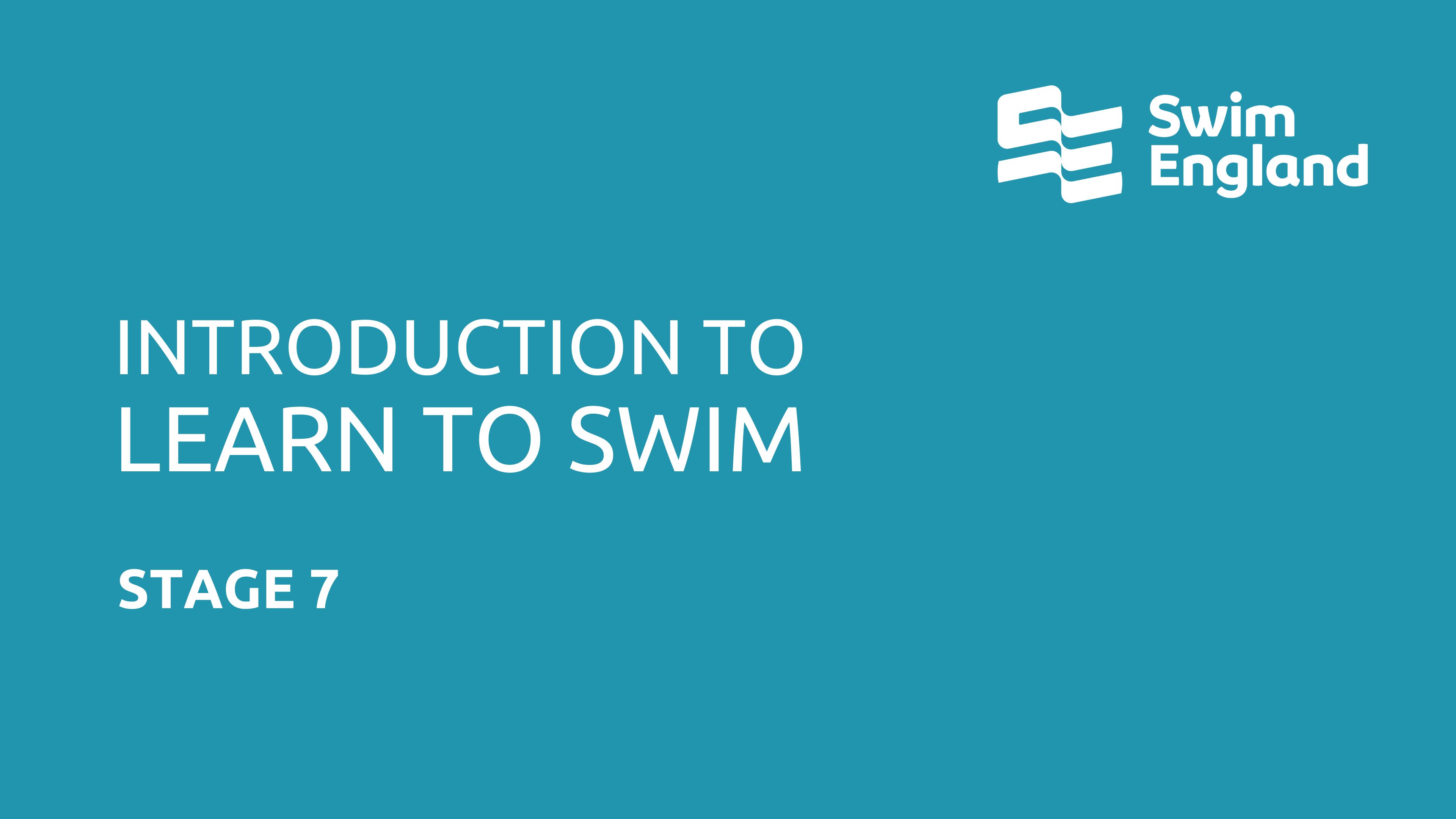 Learn To Swim Programme - Swim England