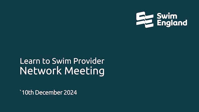 Learn to Swim Provider Network 10 Dec...