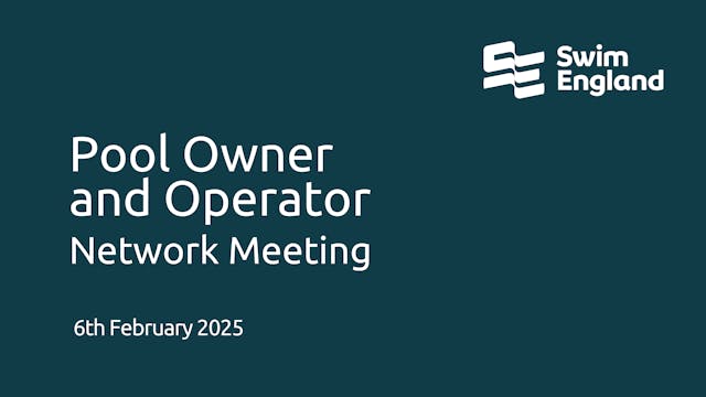 Pool Owner and Operator Network 6th F...