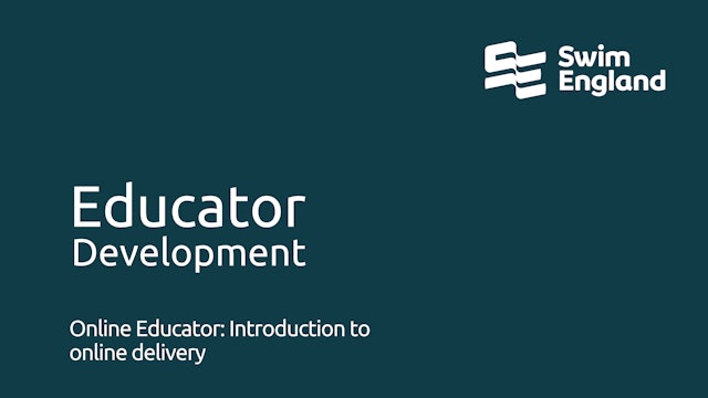 Online Educator: Introduction to online delivery