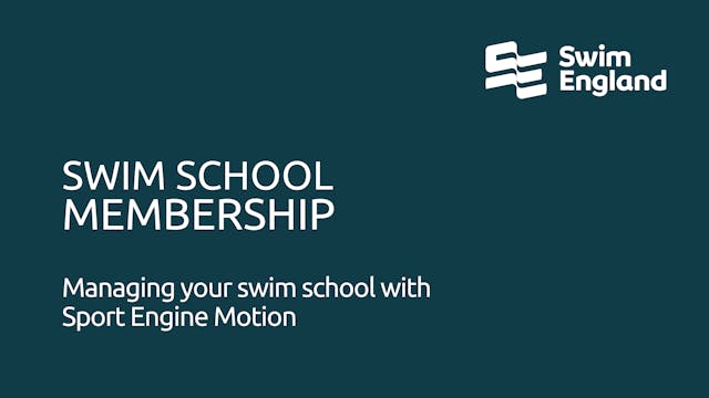 Managing your Swim School with Sport ...