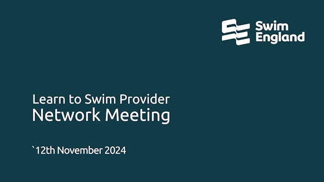 Learn to Swim Provider Network 12 Nov...