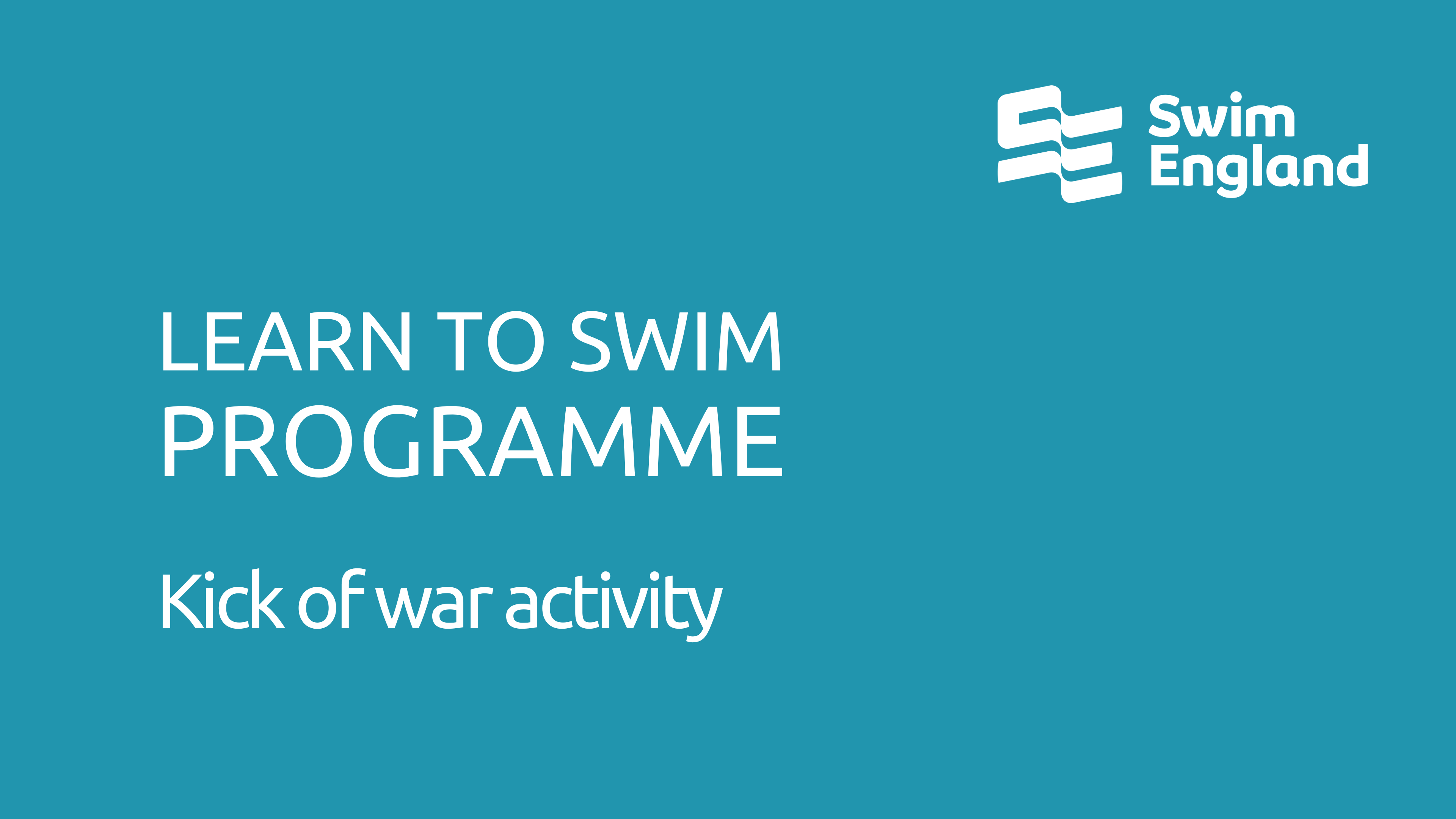 Kick of war activity