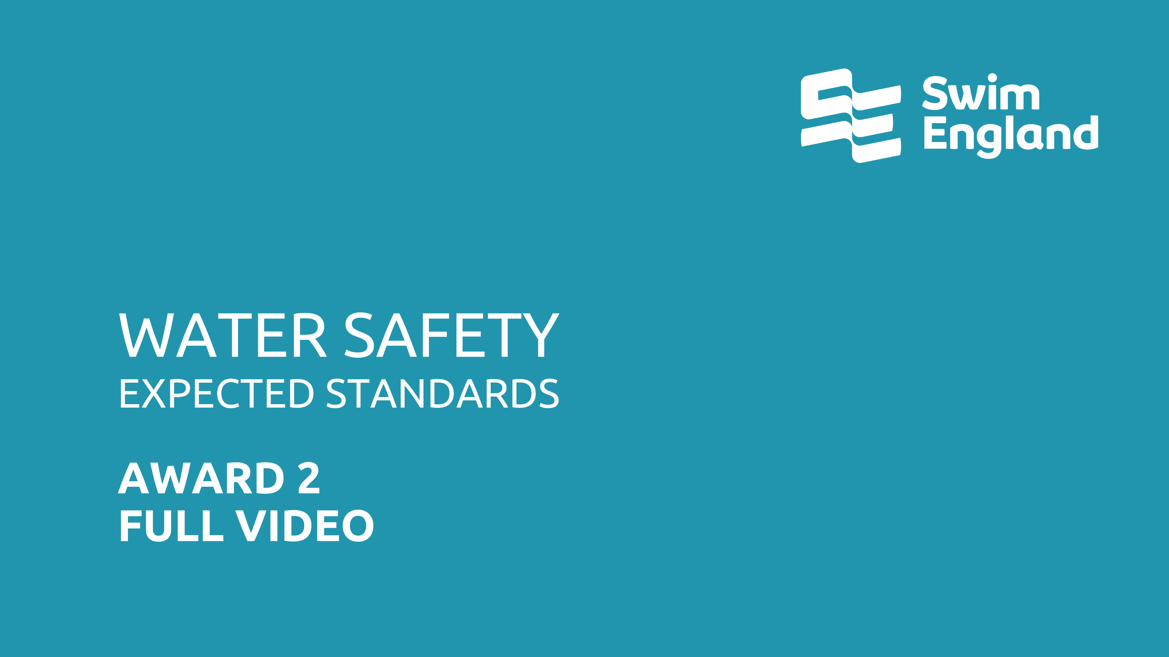 Water Safety Award 2 (Full Video)