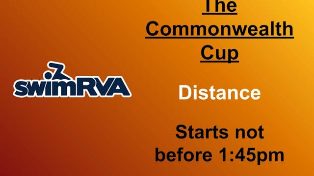 2022 Commonwealth Cup | Distance