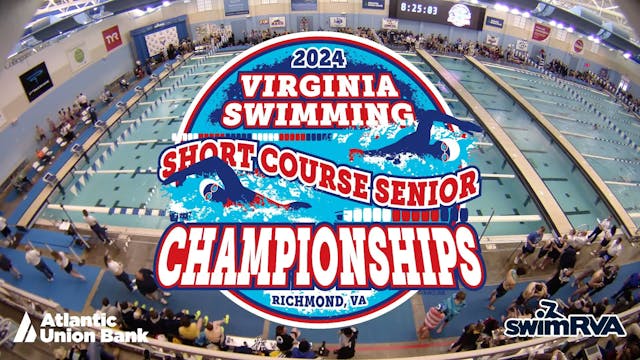 2024 Short Course Senior Champs | Saturday Prelims - Part 1