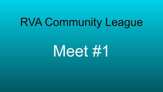 2023 RVA Community League #1