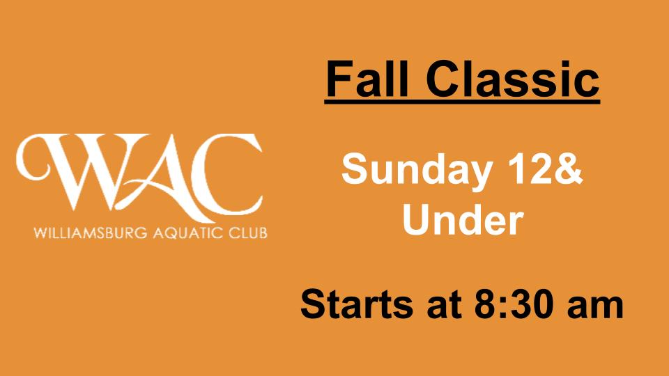 2022 WAC Fall Classic | Sunday 12&U Pool 2