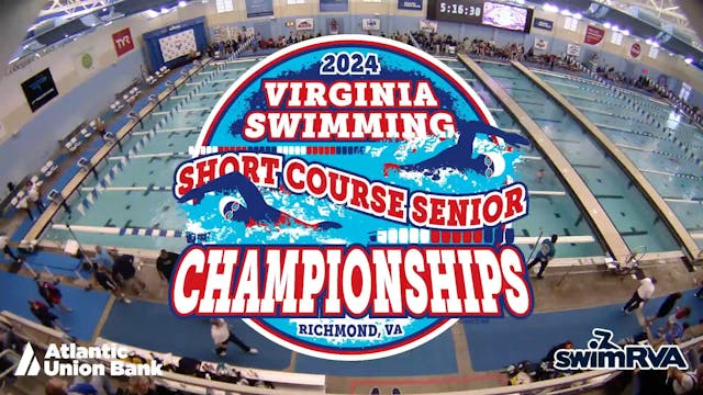 2024 Short Course Senior Champs | Saturday Finals - Part 1