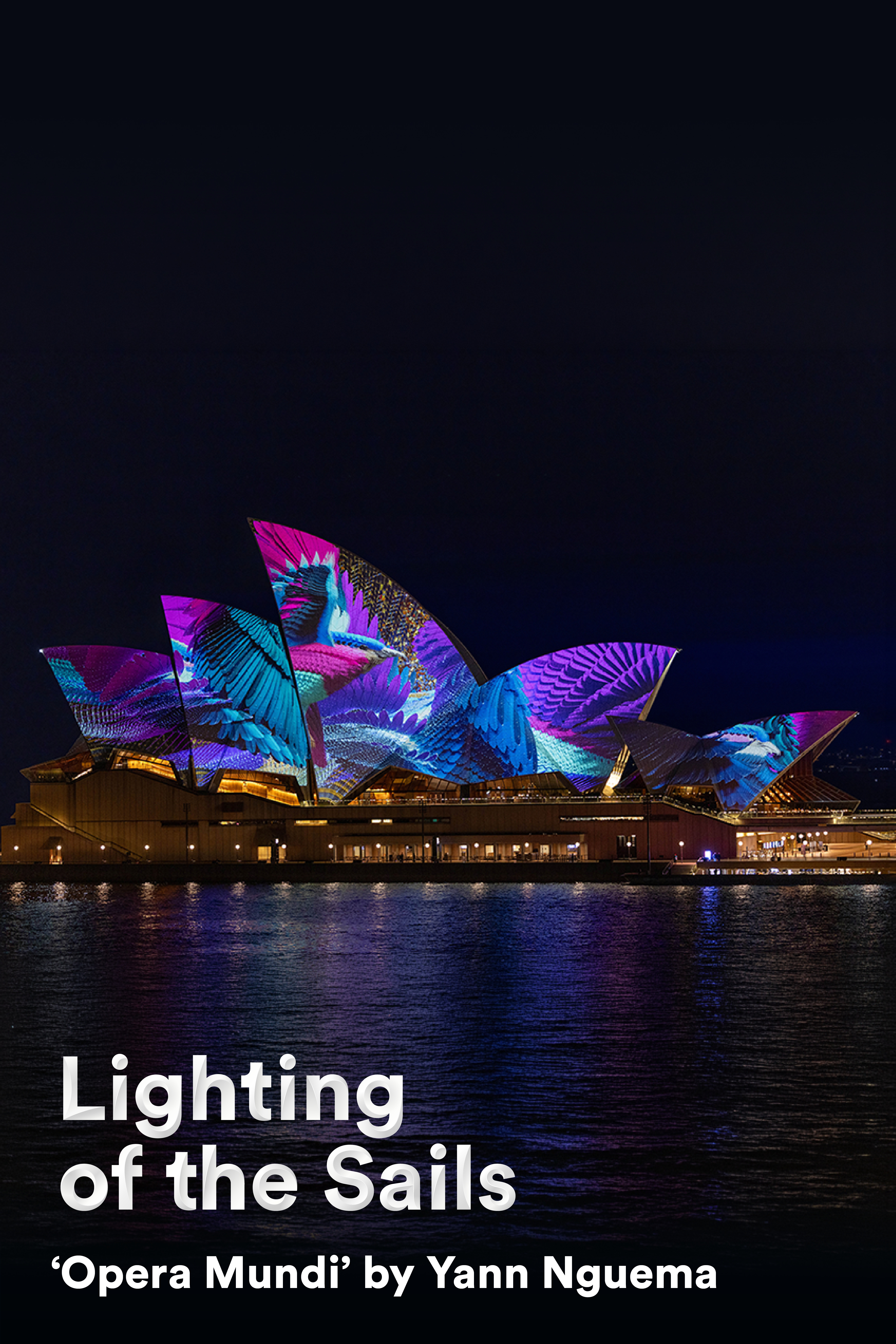 Lighting of the Sails 2026: ‘Opera Mundi’ by Yann Nguema