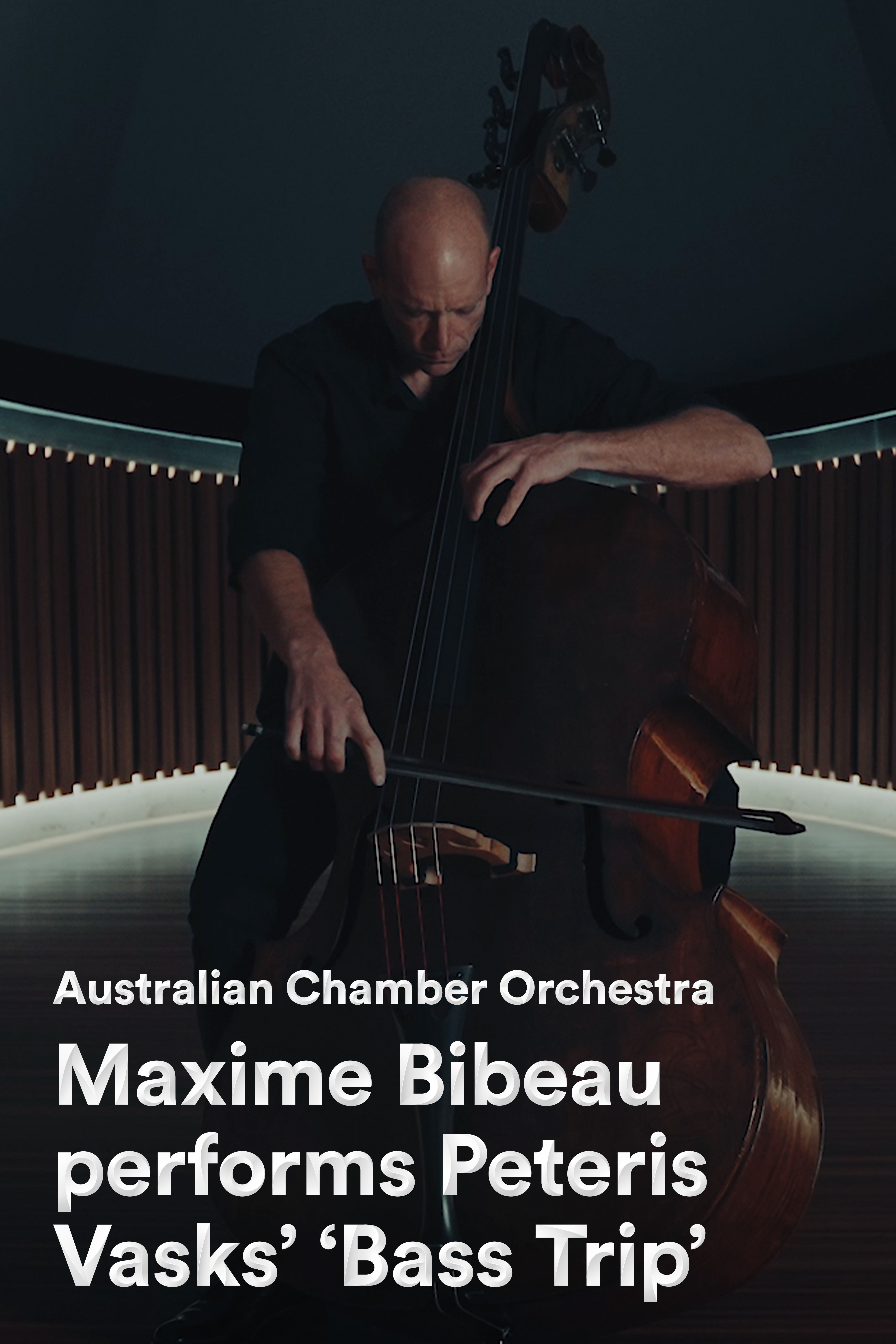 ACO | Maxime Bibeau performs Pēteris Vasks’ ‘Bass Trip’