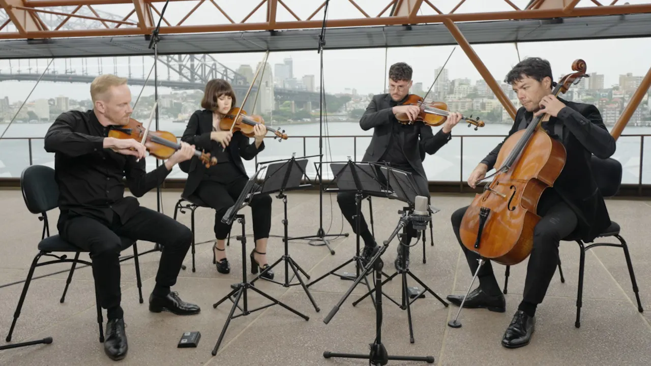 Australian String Australian String Quartet performs Jack Symonds String Quartet No.2 ...