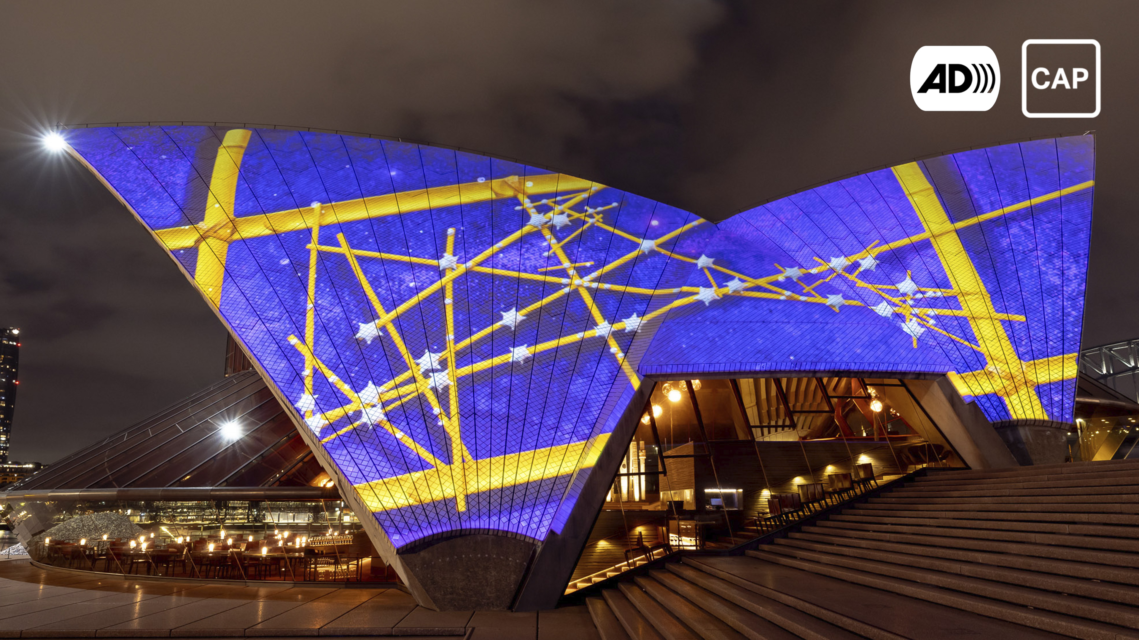 Badu Gili: Celestial - The Sails of Sydney Opera House (2023) Audio Described