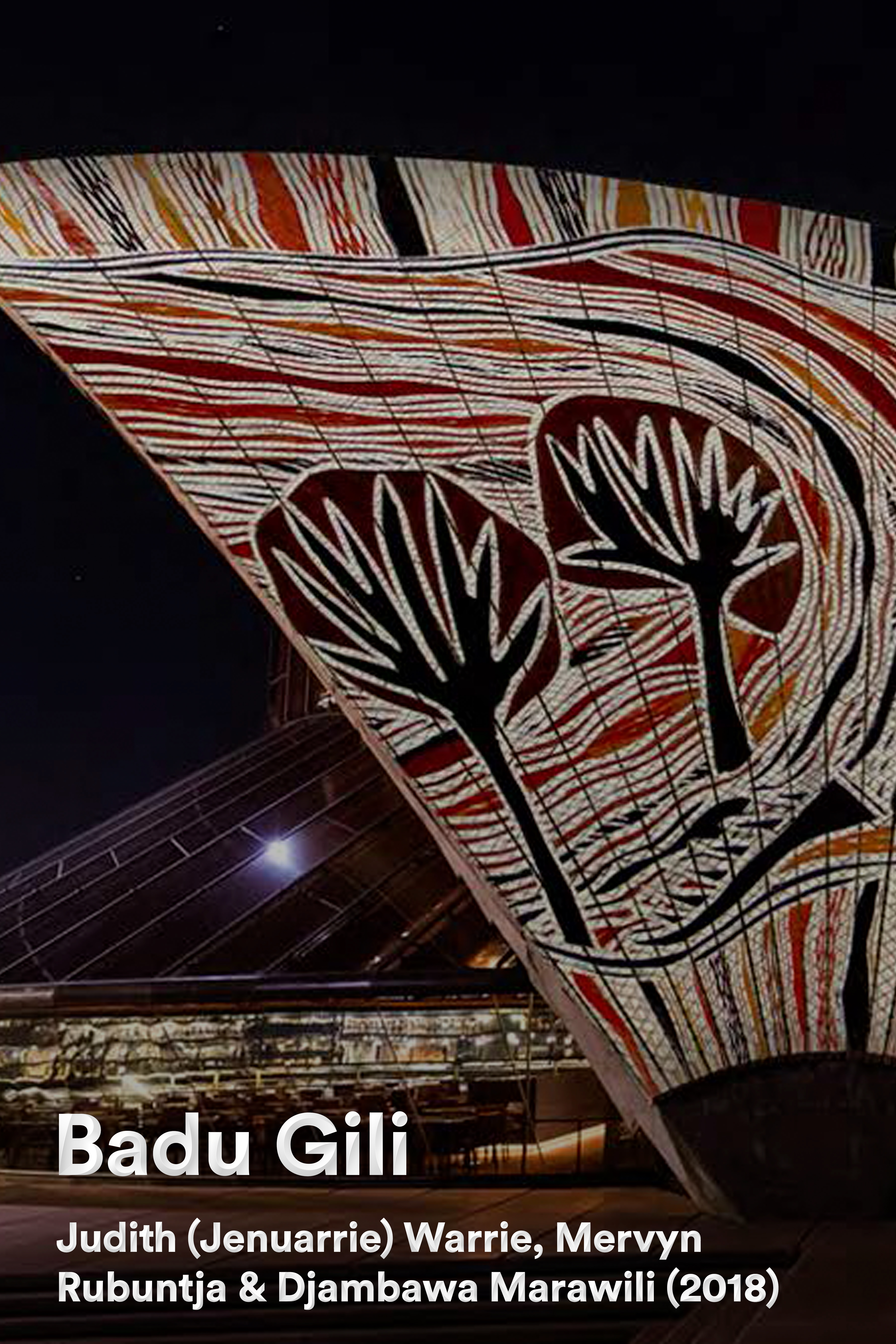 Badu Gili | Judith (Jenuarrie) Warrie, Mervyn Rubuntja & Djambawa Marawili