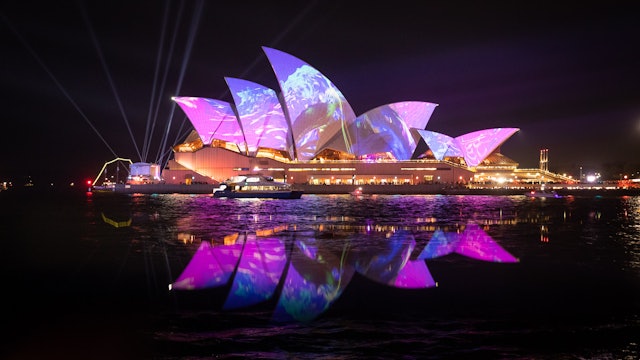 Lighting of the Sails 2019: Austral Flora Ballet by Andrew Thomas Huang