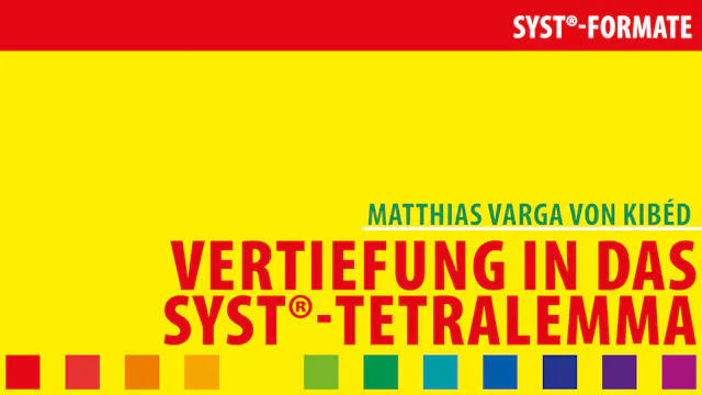 Vertiefung in das SySt®-Tetralemma