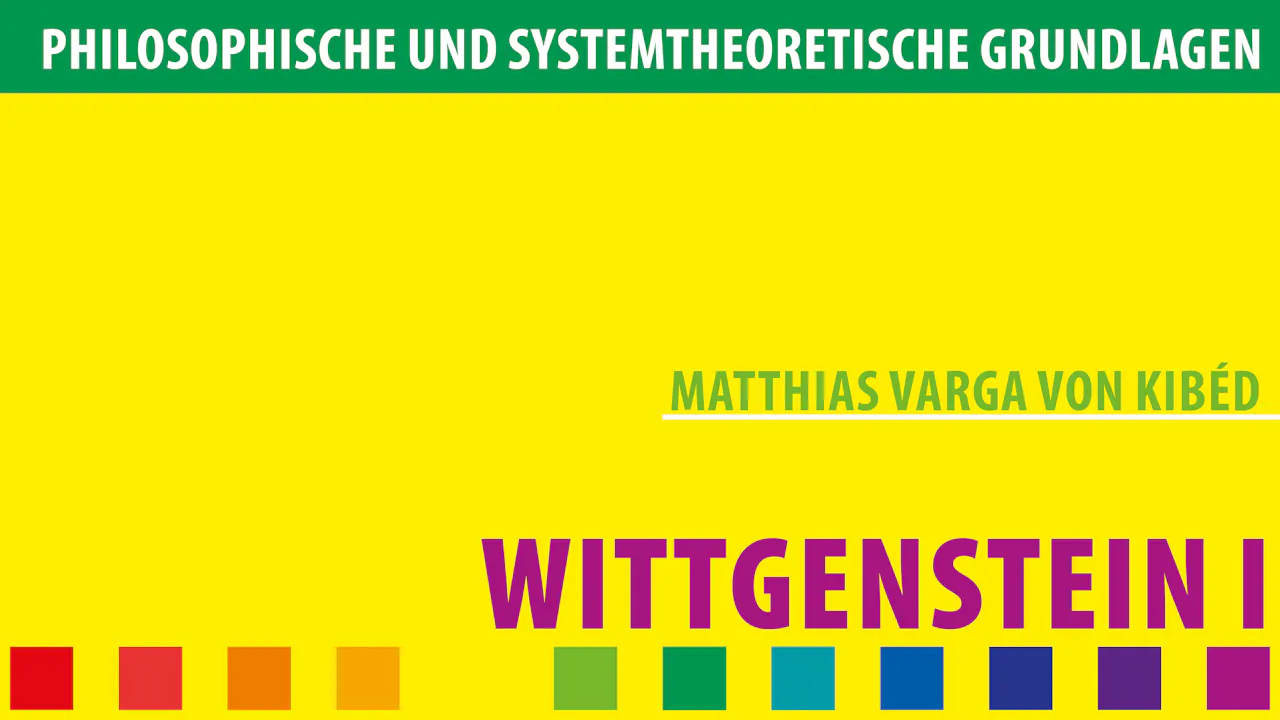 Wittgenstein I