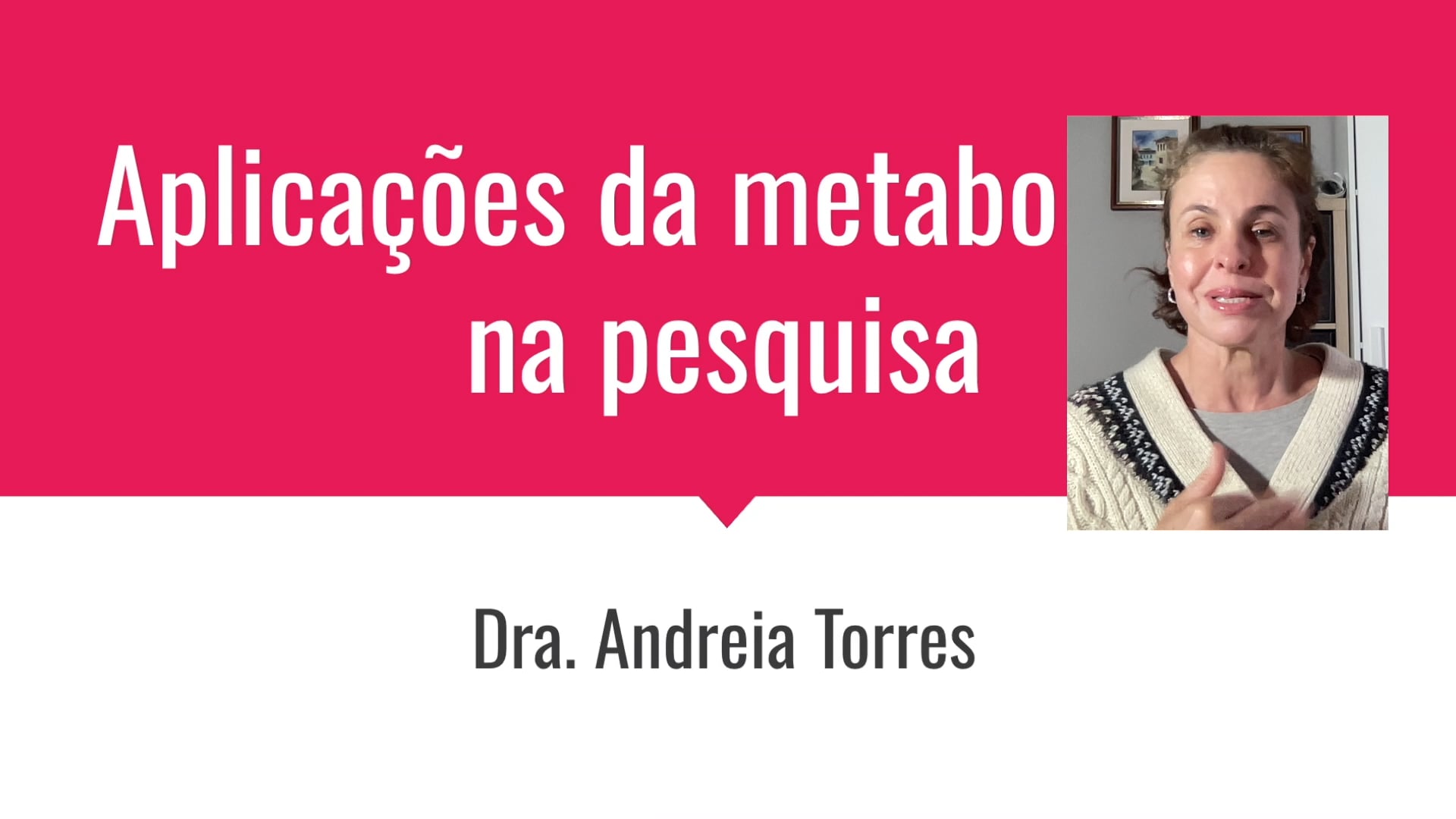 aplicaçoes da metabolomica na pesquisa