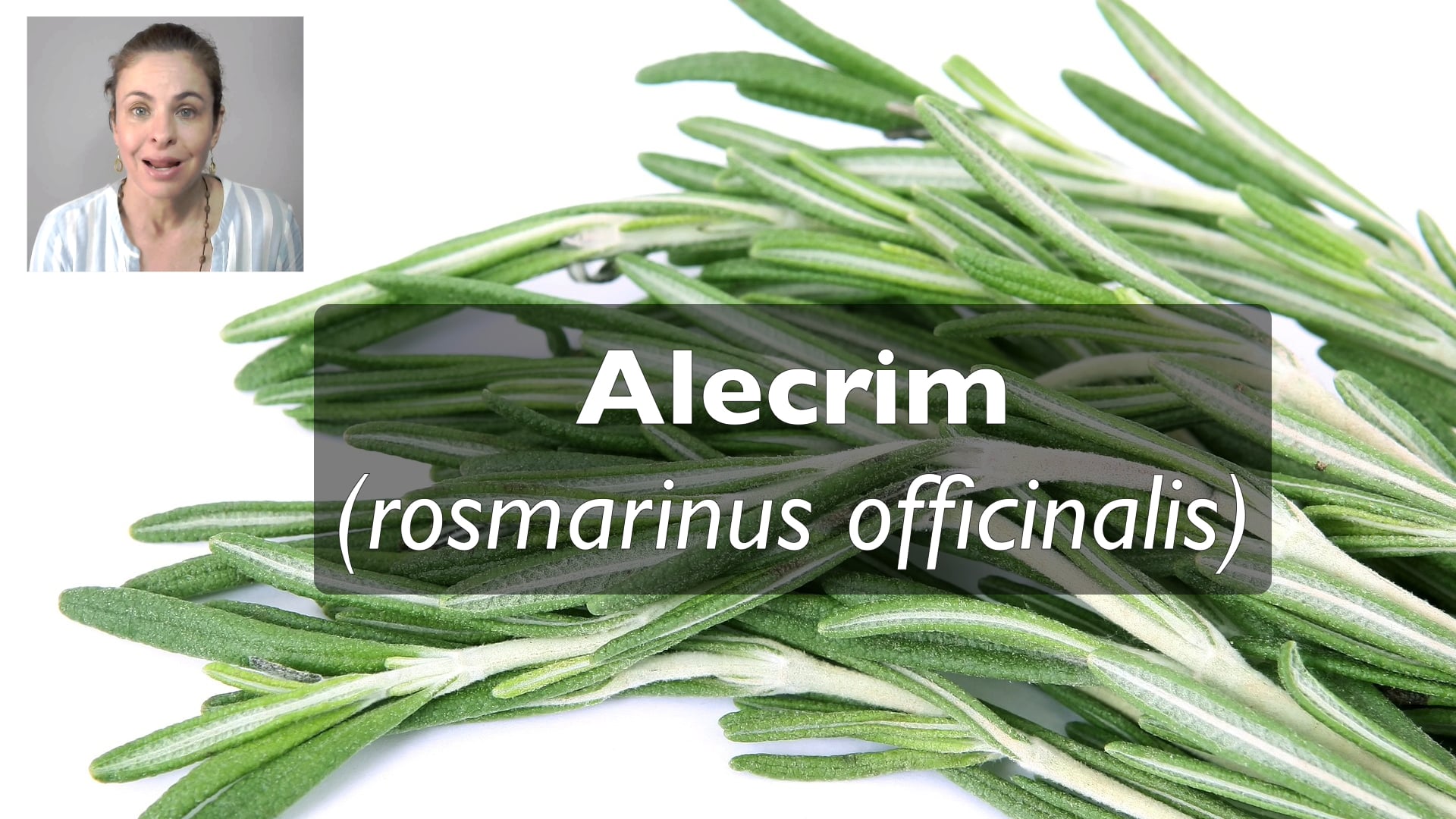 Óleo essencial de alecrim