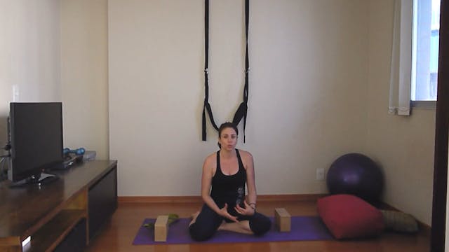 O uso de acessórios (props) no yoga