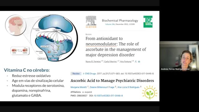 Aula 8 - Vitamina C como neuromodulador