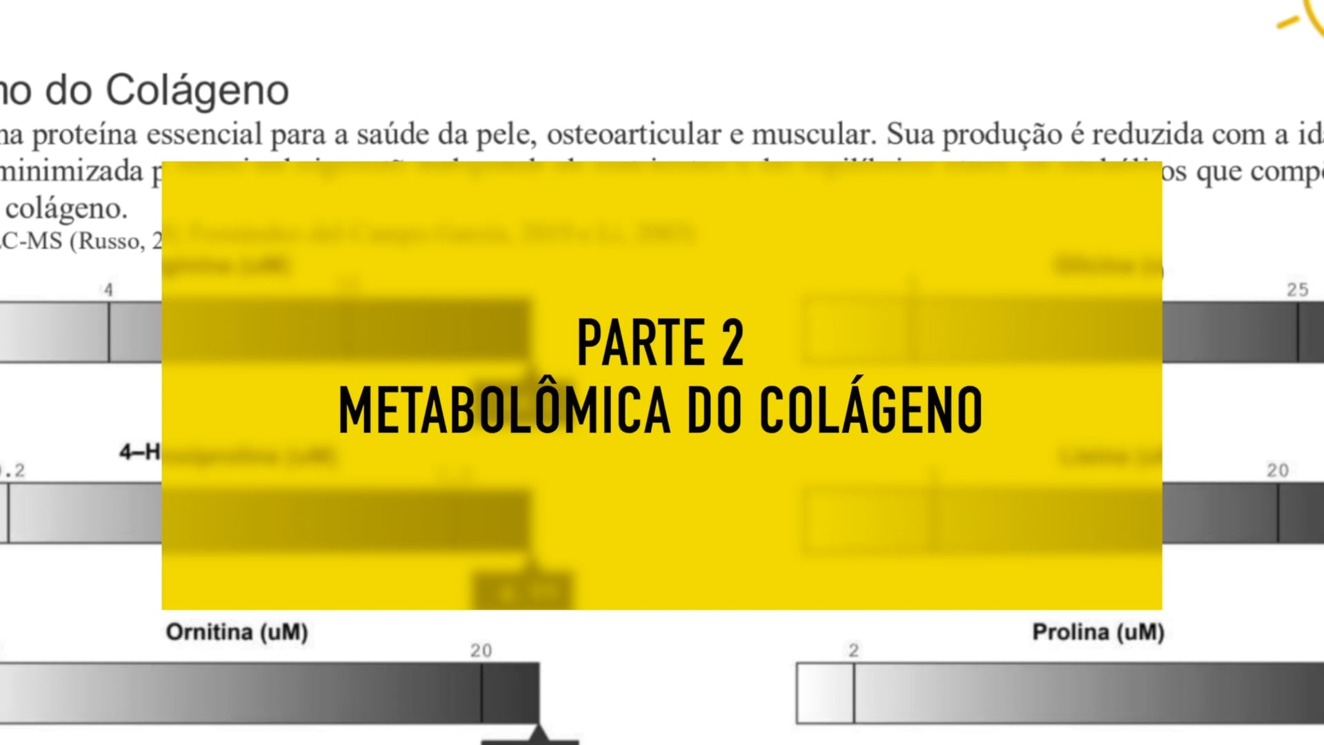 metabolômica do colágeno