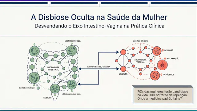 Relação candidíase vaginal e intestinal