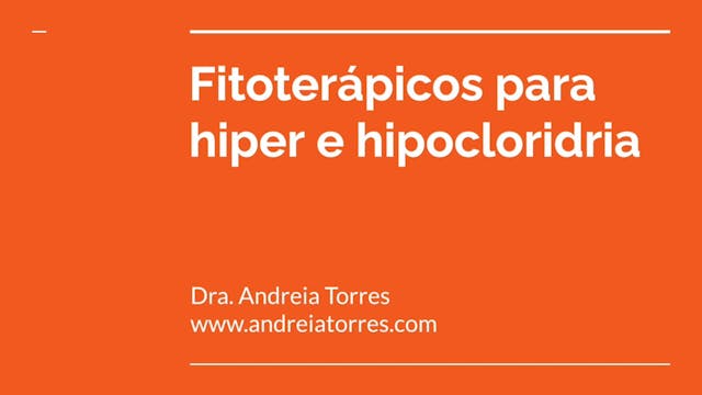 Hipo e hipercloridria