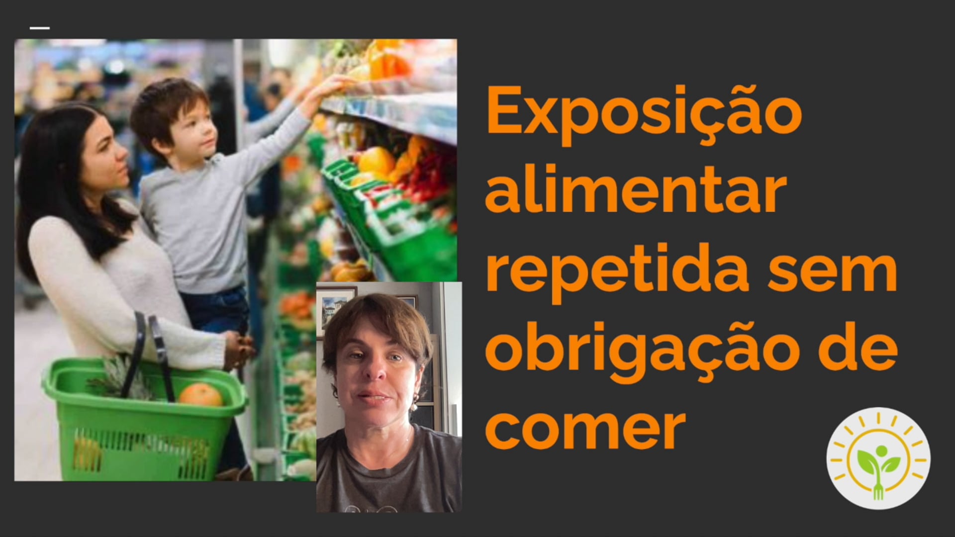 O gosto pelo alimento