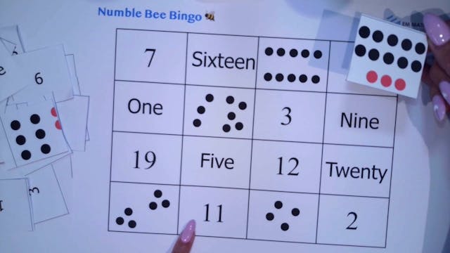 4. Numble Bee Bingo