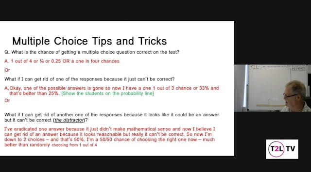 Ep 4. Multiple Choice Tips and Tricks