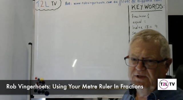 Using Your Metre Ruler In Fractions. 2-6