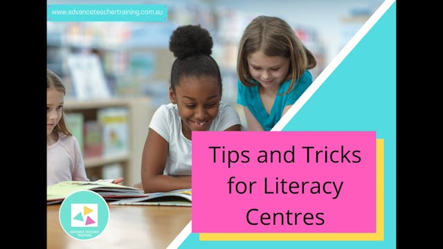 7. Tips and Tricks for Literacy Centr...