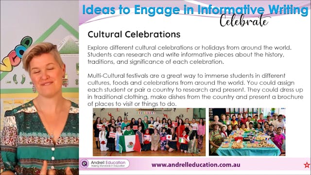 17. Engage in Informative Writing Cul...