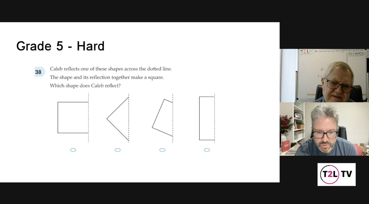 Ep 24. Sample Questions_ Grade 5 No. 10 - Reflection