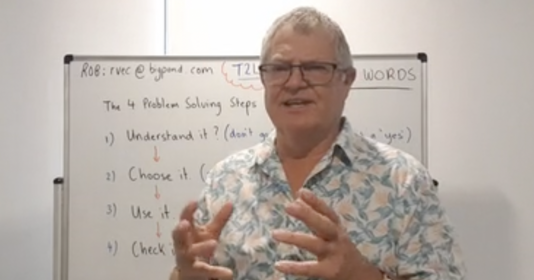 Differentiation - The 4 Problem Solving Steps