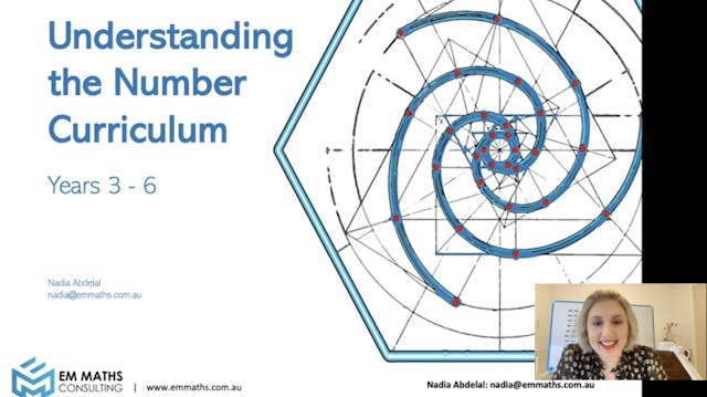 Understanding the Number Curriculum 3...