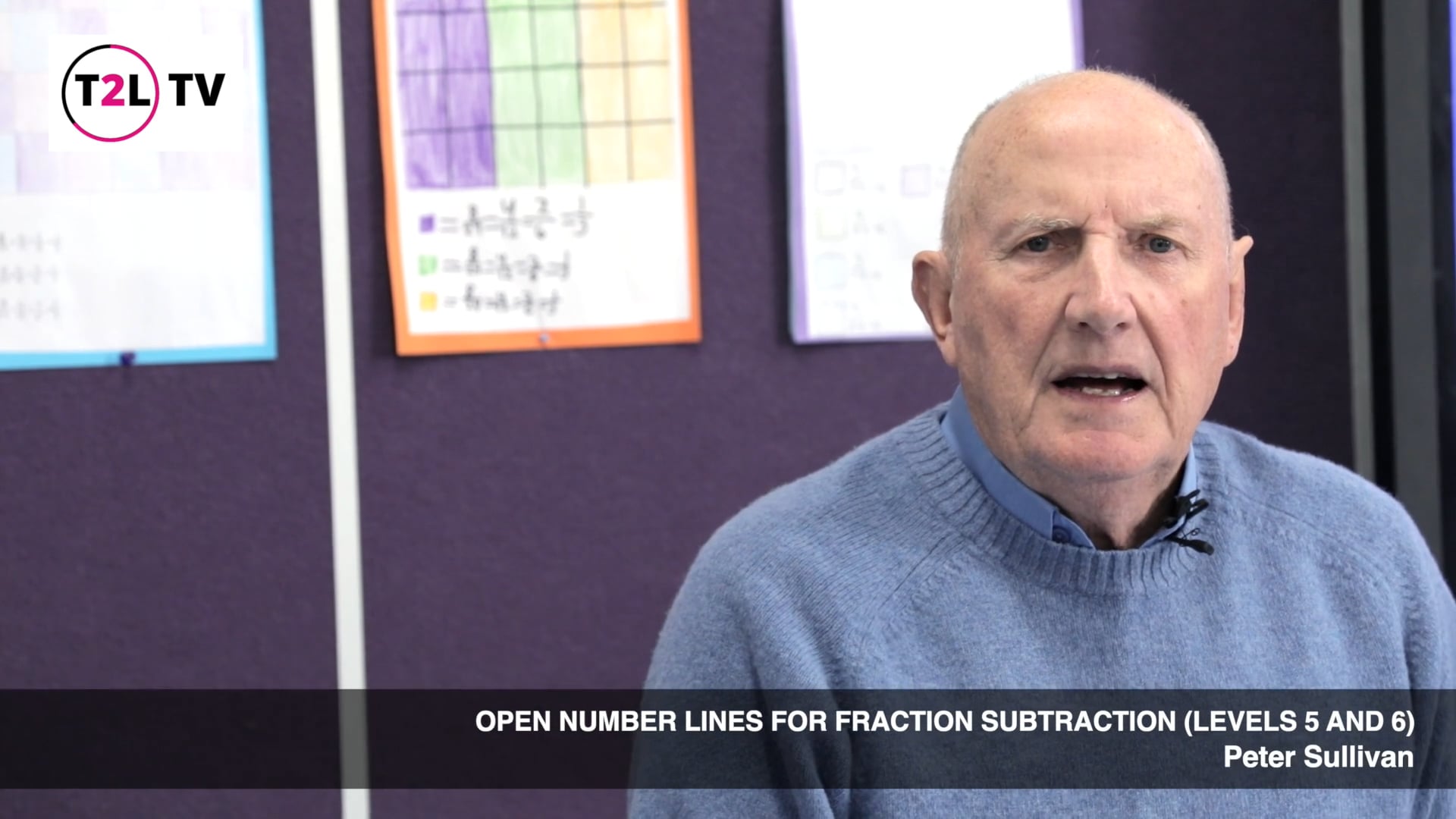 10. Open number lines for fraction subtraction (Levels 5 and 6)