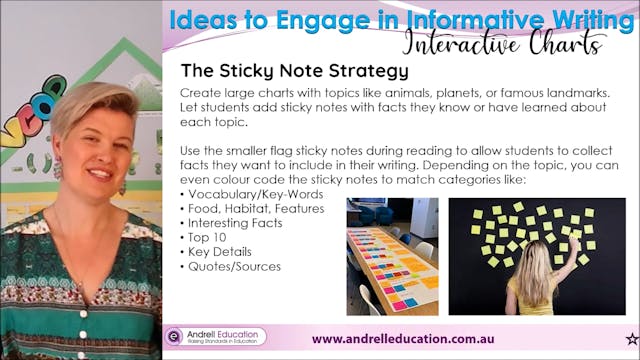 3. Engage in Informative Writing Stic...